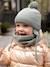 Ensemble bébé garçon bonnet + snood + moufles BASICS vert d'eau 9 - vertbaudet enfant 