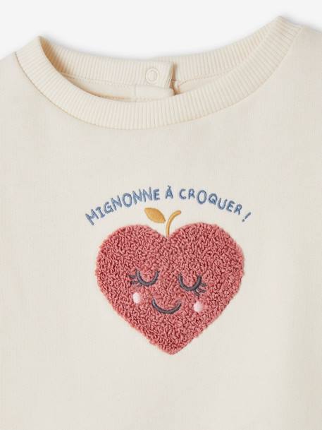 VERTBAUDET Sweat à Capuche Peluche Bébé – Doux Et Confortable, Idéal Pour L'Hiver