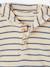 T-shirt à capuche bébé bleu glacier+sable+tomette 10 - vertbaudet enfant 