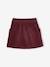Jupe en velours poches coeur fille anthracite+mauve 5 - vertbaudet enfant 