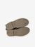 Boots enfant fille cuir élastiquées et zippées marine+or 5 - vertbaudet enfant 