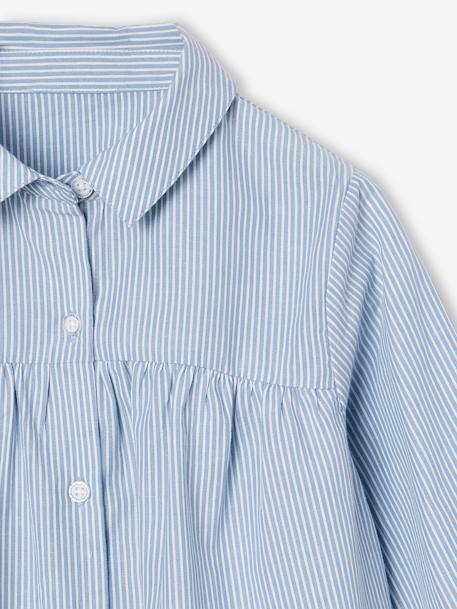 Chemise fille imprimée bleu ciel 5 - vertbaudet enfant 