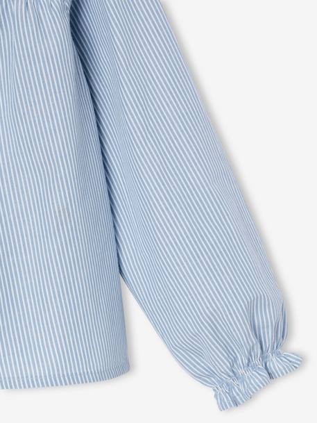 Chemise fille imprimée bleu ciel 6 - vertbaudet enfant 