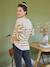 Pull style marinière grossesse et allaitement ouvertures raglan beige chiné+marine 2 - vertbaudet enfant 