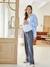 Pantalon de grossesse large gris 1 - vertbaudet enfant 