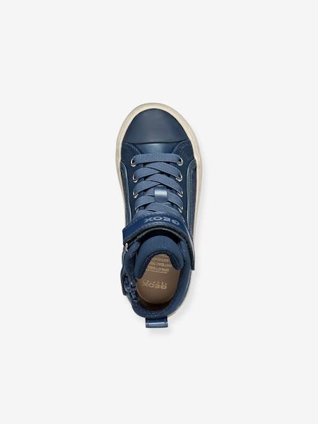 Baskets montantes J Kalispera Fille bleu foncé 5 - vertbaudet enfant 