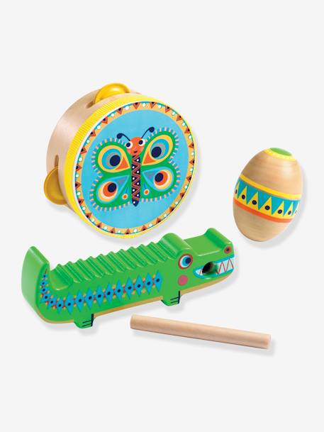 Animambo set de percussion multicolore 1 - vertbaudet enfant 