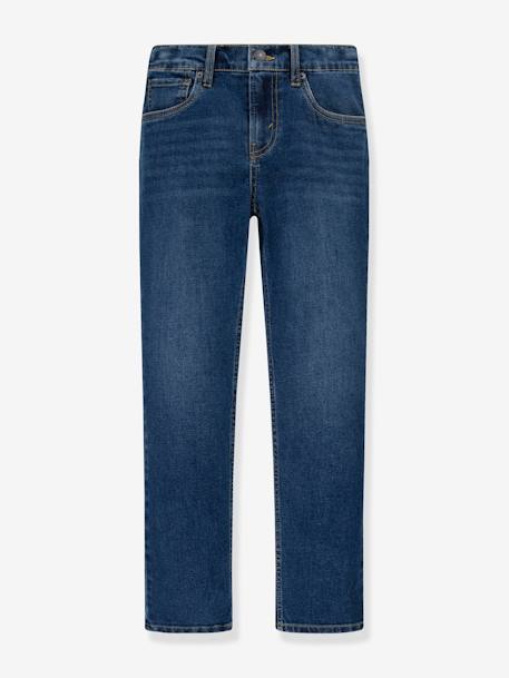 Jean Slim Fuselé 512 LEVI'S bleu moyen+denim brut 4 - vertbaudet enfant 