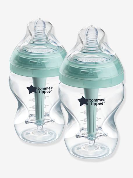 Lot 2 biberons 260ml Anti-Colique transparent 1 - vertbaudet enfant 