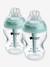 Lot 2 biberons 260ml Anti-Colique transparent 1 - vertbaudet enfant 