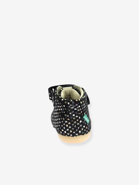 Bottillons cuir bébé Sonizikro - noir 4 - vertbaudet enfant 