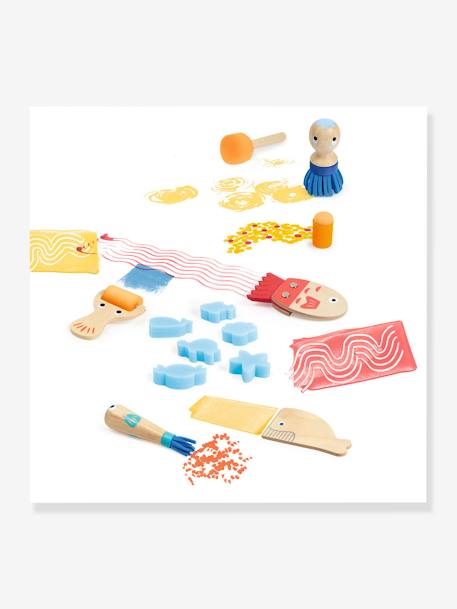 Curieux outils pour peindre orange 2 - vertbaudet enfant 