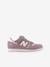 Baskets à lacets enfant YV373VQ2 ROSE CLAIR UNI AVEC DECOR 3 - vertbaudet enfant 