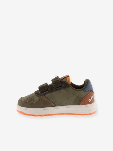 Baskets contrastantes Tiempo kaki+marine 4 - vertbaudet enfant 
