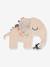 Doudou attache-sucette Elphee sable 5 - vertbaudet enfant 