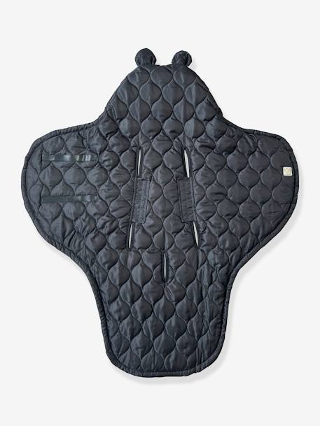 Chancelière pour siège-auto et nacelle Recy Small noir 2 - vertbaudet enfant 