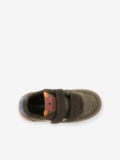 Baskets contrastantes Tiempo kaki+marine 5 - vertbaudet enfant 