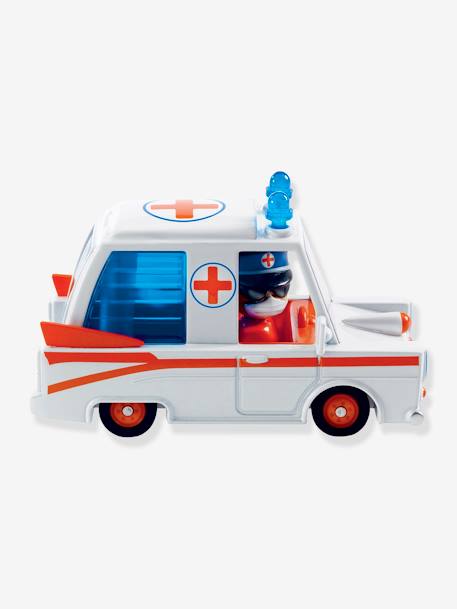 Crazy motors Hurry Ambulance blanc 1 - vertbaudet enfant 