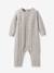 Combinaison en tricot bébé beige chiné 1 - vertbaudet enfant 