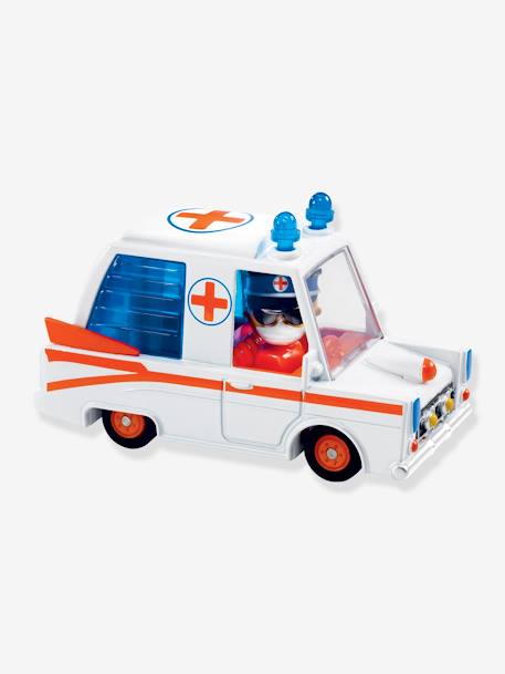 Crazy motors Hurry Ambulance blanc 2 - vertbaudet enfant 