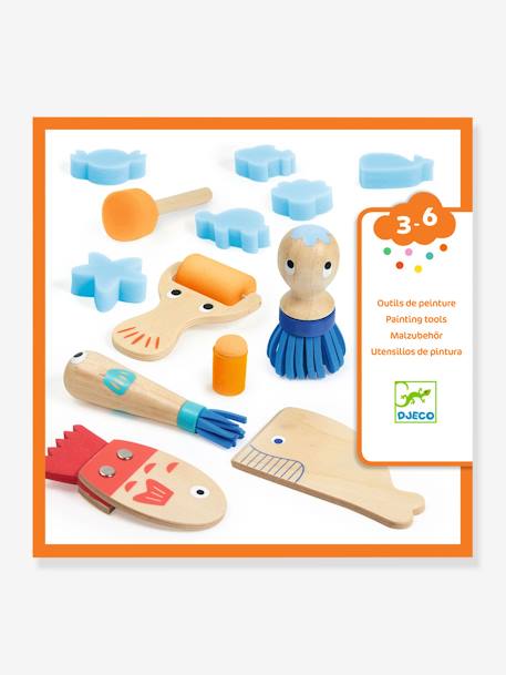 Curieux outils pour peindre orange 1 - vertbaudet enfant 
