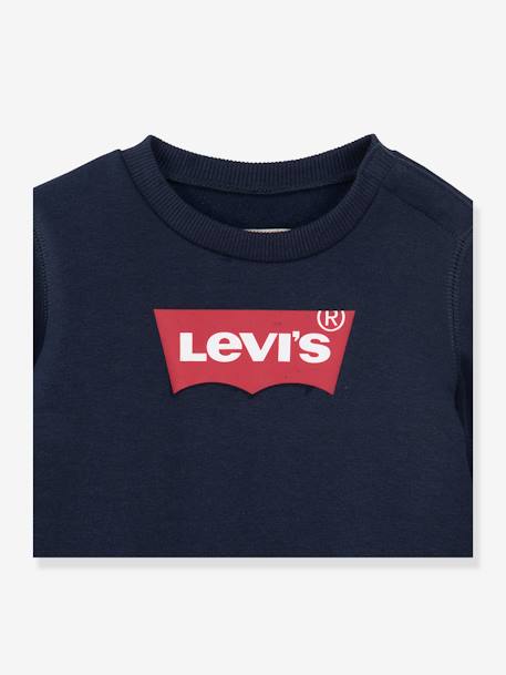 Sweat bébé Batwing Crewneck LEVI'S bleu 4 - vertbaudet enfant 