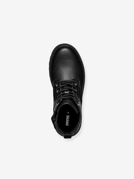 Boots à lacets enfant J Casey Fille noir 5 - vertbaudet enfant 
