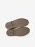 Boots enfant fille cuir élastiquées et zippées marine+or 11 - vertbaudet enfant 