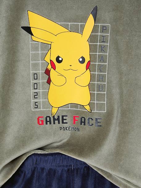 Pyjama Pokémon en velours vert sauge 4 - vertbaudet enfant 