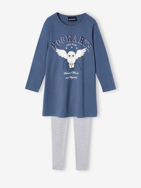 Ensemble chemise de nuit + legging fille Harry Potter indigo 1 - vertbaudet enfant 