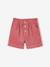 Short en velours forme paperbag fille bleu canard+cannelle+gris+mauve+vieux rose 15 - vertbaudet enfant 