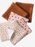 Lot 6 lingettes lavables Achille+Lovely Leo+Minisaurus 7 - vertbaudet enfant 