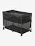 Lit Parapluie 3 en 1 Snooze & Play noir 1 - vertbaudet enfant 