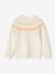Pull jacquard fille écru 3 - vertbaudet enfant 
