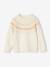Pull jacquard fille écru 2 - vertbaudet enfant 