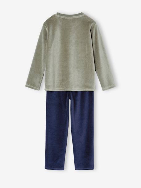 Pyjama Pokémon en velours vert sauge 6 - vertbaudet enfant 