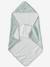 Cape de bain gaze de coton personnalisable + gant de toilette DANS LES BOIS vert sauge 6 - vertbaudet enfant 