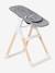 Chaise haute évolutive pliable CHILLSEAT vert sauge 2 - vertbaudet enfant 