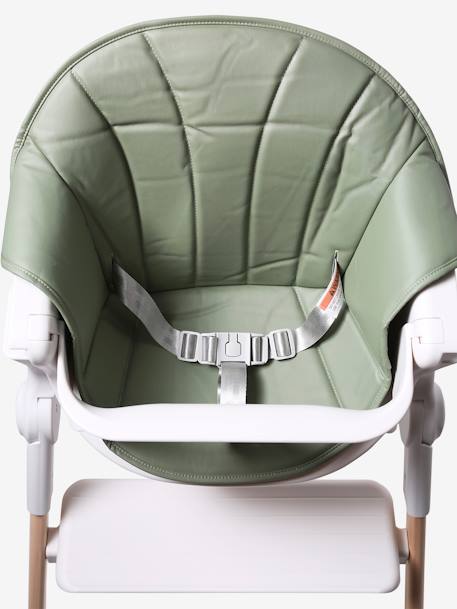 Chaise haute évolutive pliable CHILLSEAT vert sauge 6 - vertbaudet enfant 