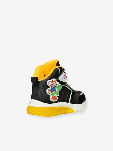 Baskets montantes lumière J CIBERDRON Boy noir 2 - vertbaudet enfant 