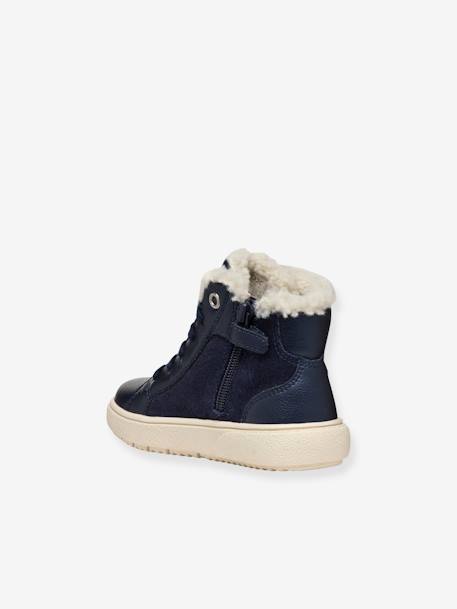 Baskets montantes fourrées J Theleven Girl marine 3 - vertbaudet enfant 