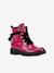Bottines à lacets CASEY girl fuchsia 1 - vertbaudet enfant 