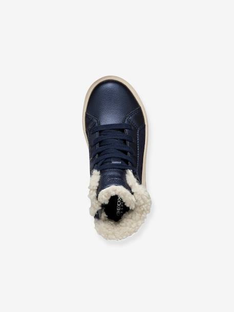Baskets montantes fourrées J Theleven Girl marine 5 - vertbaudet enfant 