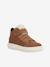 Baskets montantes enfant scratchées J Theleven Girl camel 1 - vertbaudet enfant 