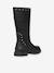 Boots J Éclair Girl noir 2 - vertbaudet enfant 