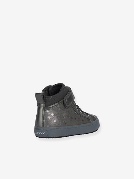 Baskets montantes J Kalispera Fille GRIS FONCE UNI 3 - vertbaudet enfant 