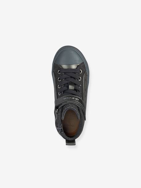 Baskets montantes J Kalispera Fille GRIS FONCE UNI 5 - vertbaudet enfant 