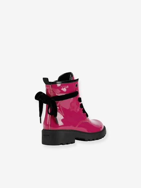 Bottines à lacets CASEY girl fuchsia 2 - vertbaudet enfant 
