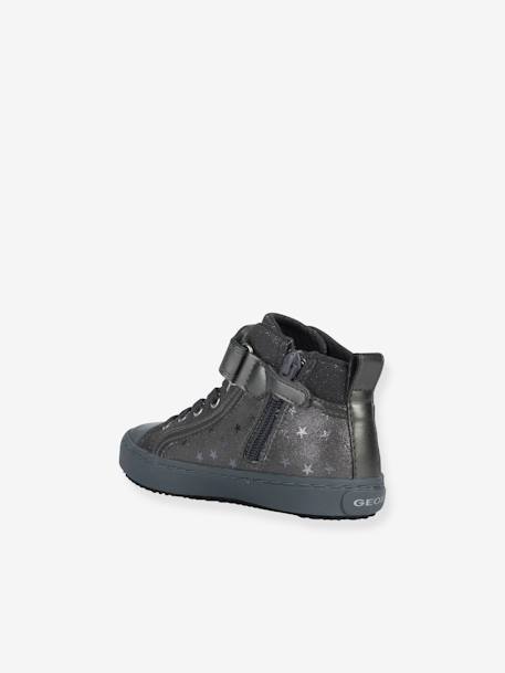 Baskets montantes J Kalispera Fille GRIS FONCE UNI 2 - vertbaudet enfant 