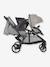 Poussette double Evalite Duo Pebble+Shale 10 - vertbaudet enfant 